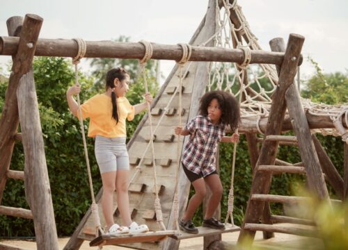 BBQ & Childs Playground
